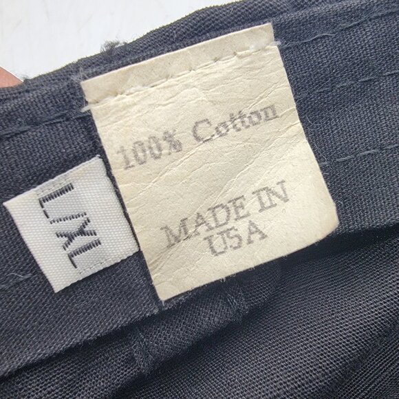 Vans Black Military Style Hat With Skull Graphic L/XL Made In USA Casual - Picture 6 of 9